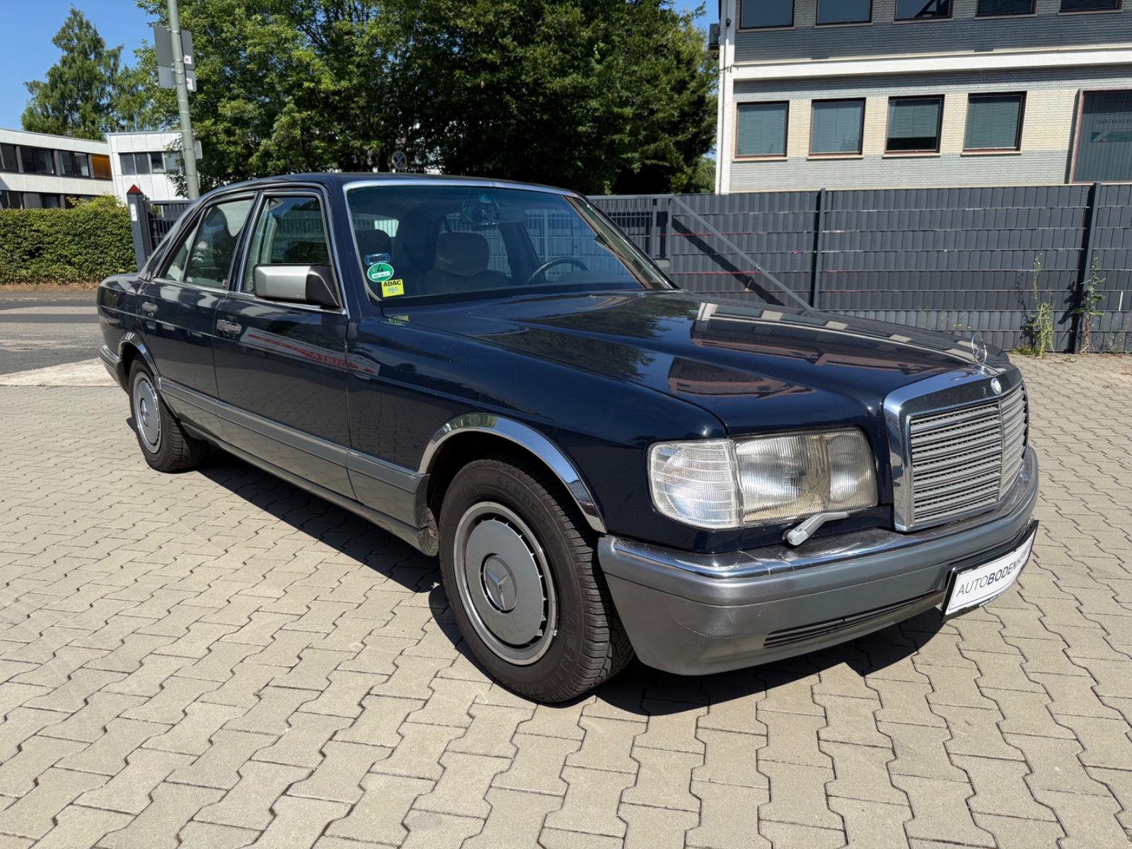 Mercedes-Benz 500 SE W126 elSSD·Memory·Klima·Leder·AHK·3xDB-SH