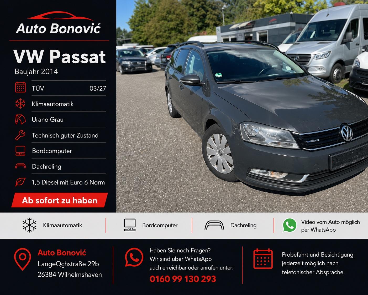 Volkswagen Passat Variant Trendline BlueMotion