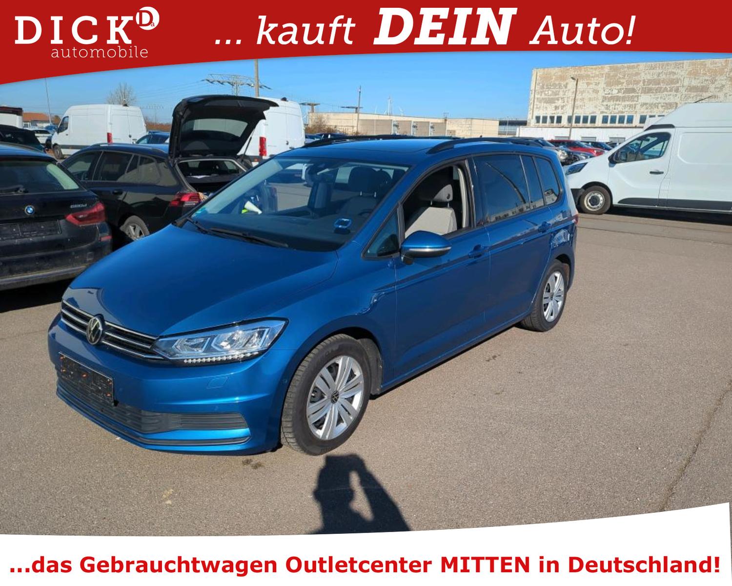 Volkswagen Touran 2.0d Comf  LED/ACC/NAVI/STANDHZ/AHK/8Fa