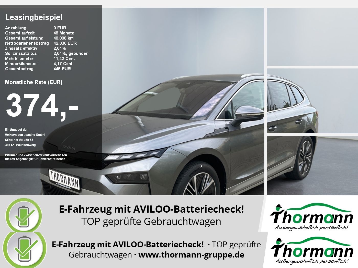 Skoda Enyaq 60 Loft Matrix 2xKlima 4xSHZ ACC AHK
