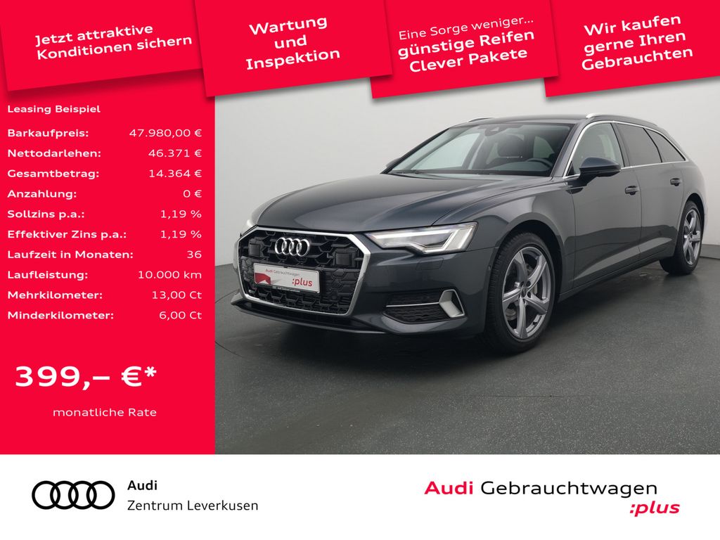 Audi A6 S-TRON ACC MATRIX VIRT LEDER