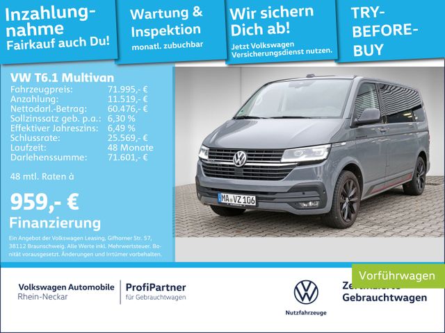 Volkswagen T6.1 Multivan 2.0 TDI 4MOTION  Edition Rückfahrk