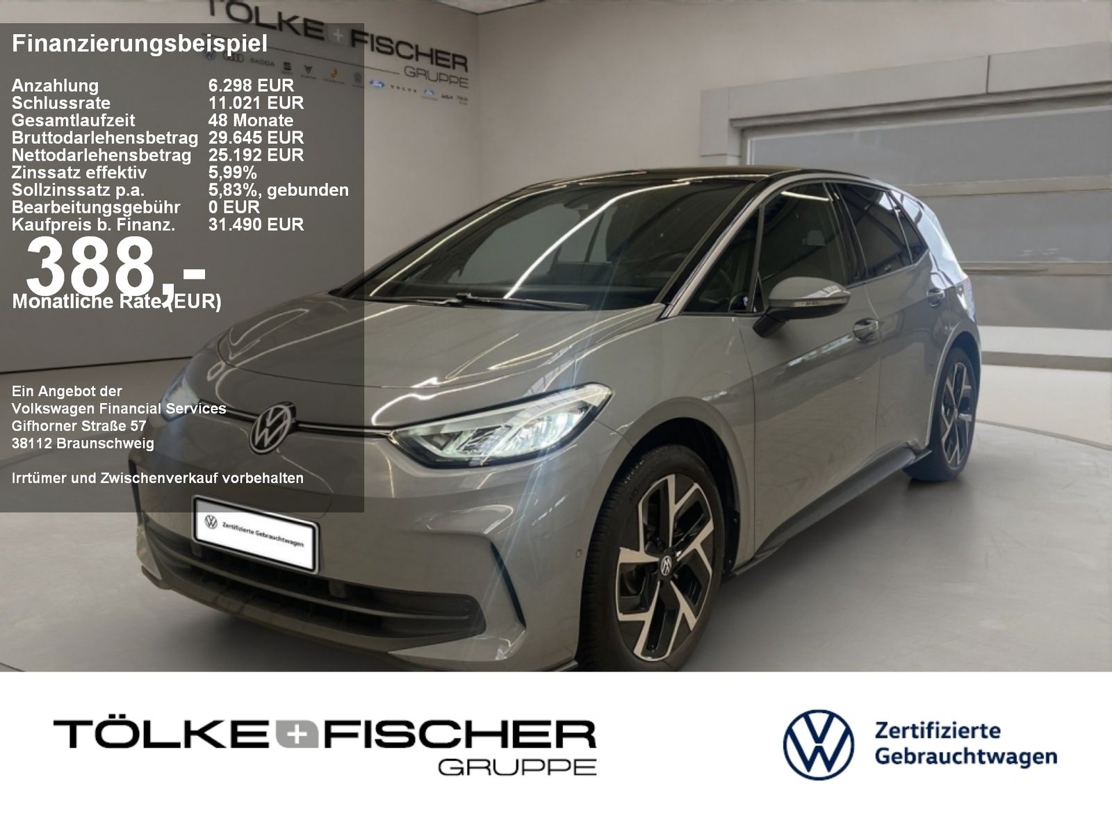 VW ID.3 Pro W Move ACC AUT Kam. Navi DynLicht LED