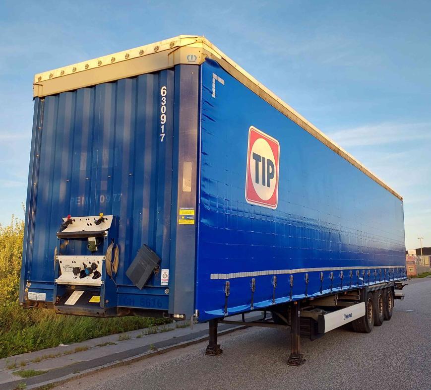 Krone Trailer Curtainsider Sliding Roof Straight