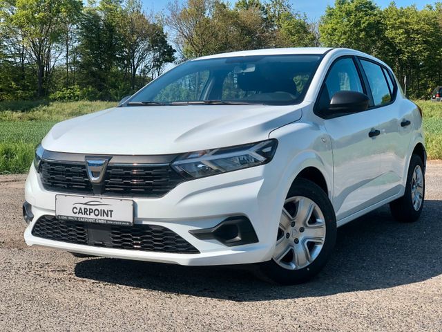 Ein Dacia Sandero der zum Leasing angeboten wird.