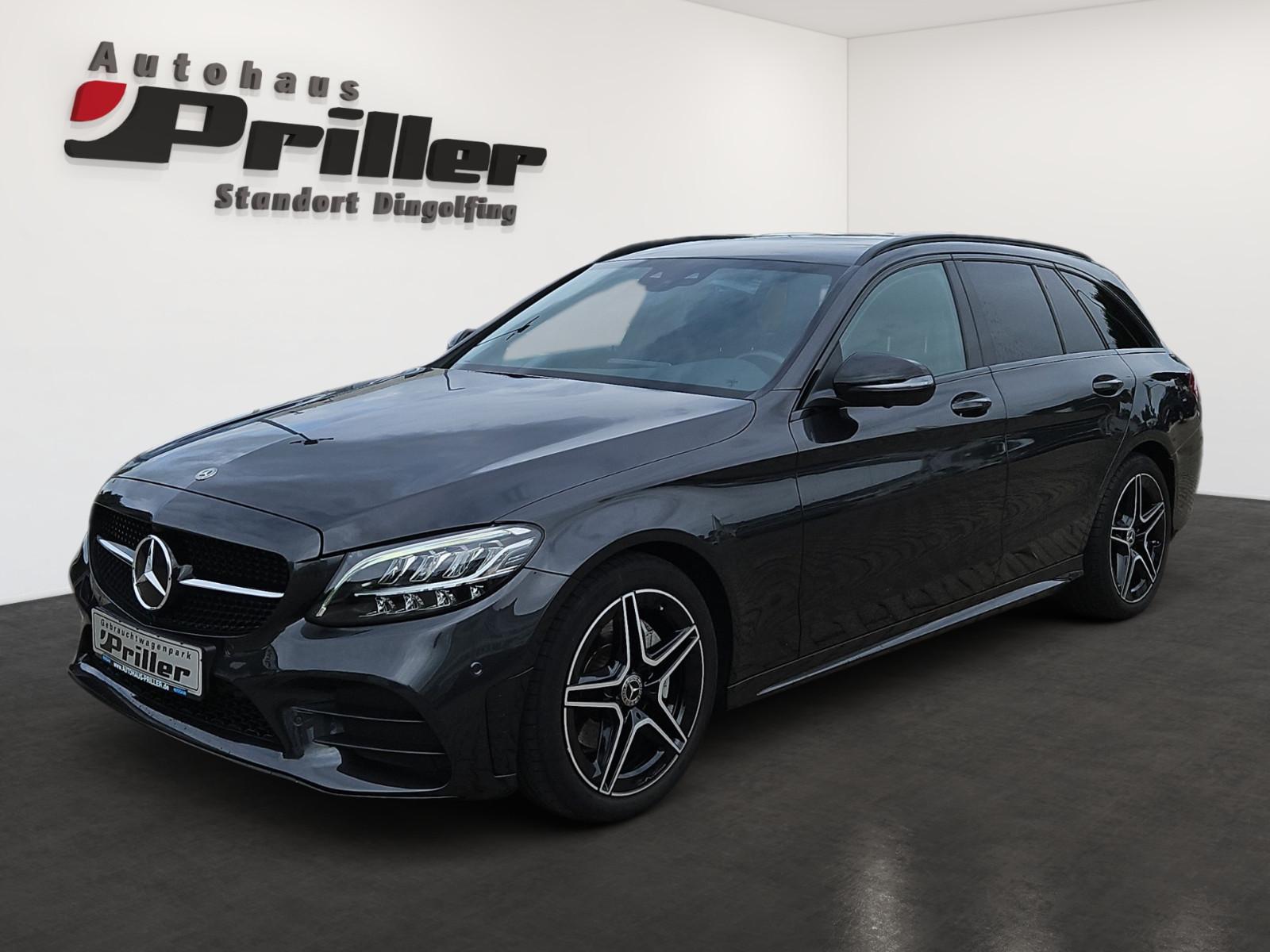 Mercedes-Benz C 220 d T Night Edition/NAVI/LED/AMG/Teil-Leder