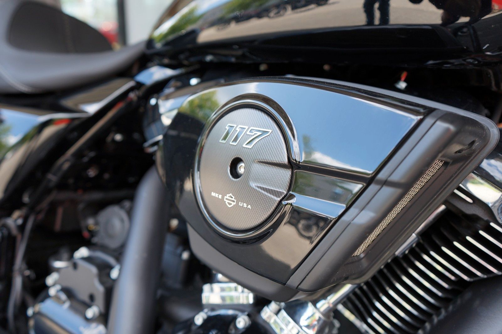 Fahrzeugabbildung Harley-Davidson Road Glide FLTRX 117 mit 26" Vorderrad JEKILL