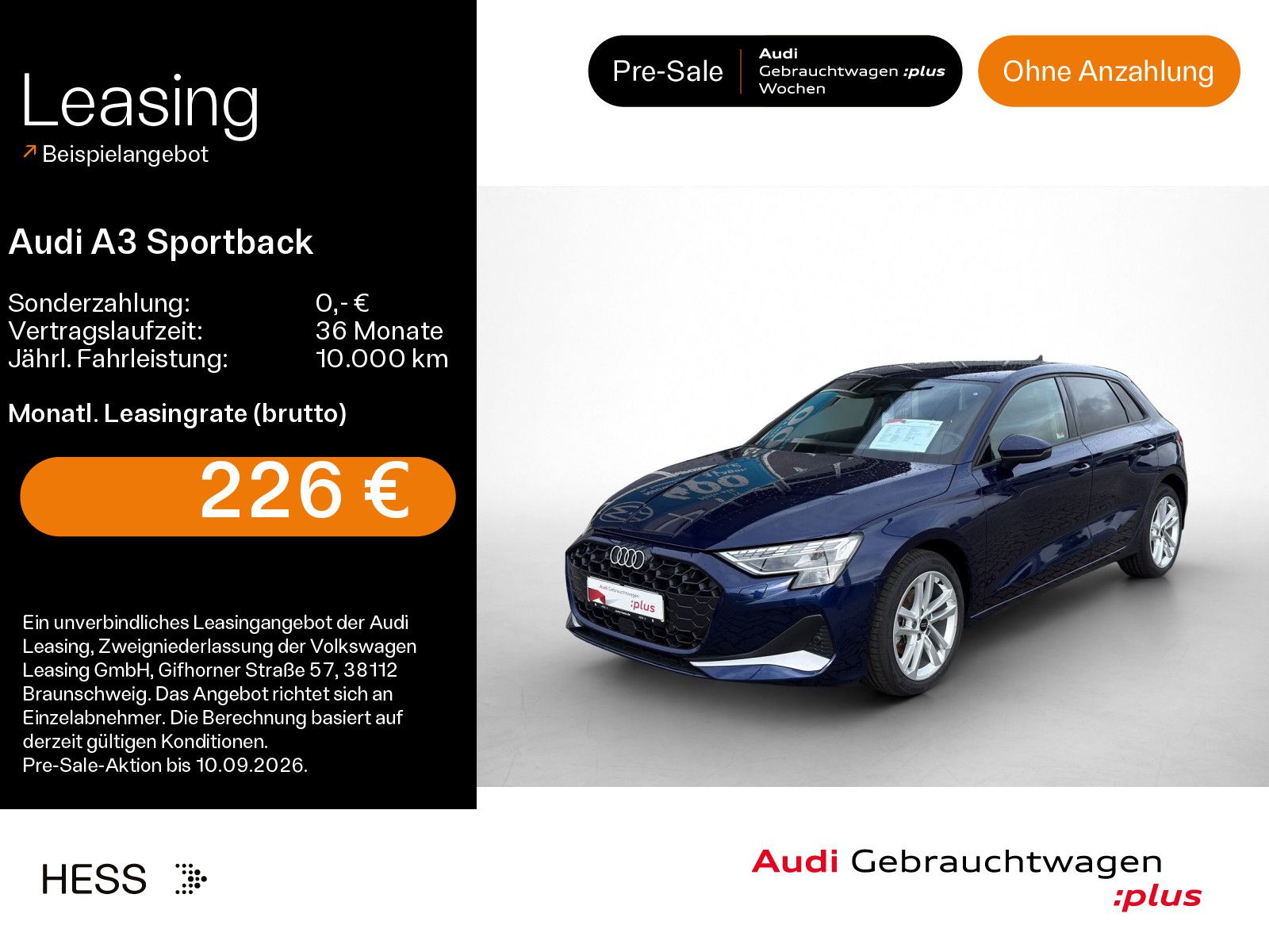 Audi A3 Sportback 35 TFSI advanced*NAVI-PLUS*LED*KAME