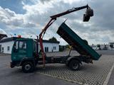 MAN 8.163 3 SEITEN KIPPER PALFINGER KRAN GREIFER AHK - MAN 8 163