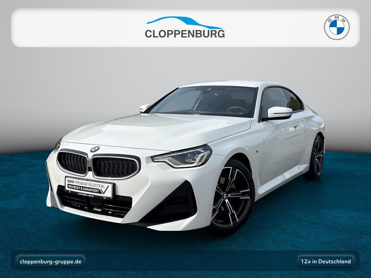 BMW 220i Coupé M Sportpaket AHK+Navi+BT UPE: 51.959€