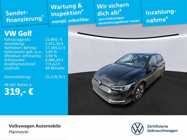 Volkswagen Golf VIII 1.0 TSI Move Navi LED Kamera DigCockpi