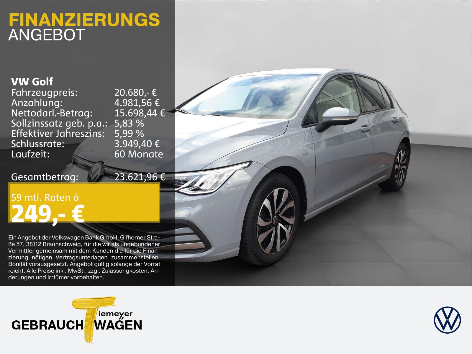 Volkswagen Golf 2.0 TDI DSG ACTIVE NAVI AHK LED SHZ
