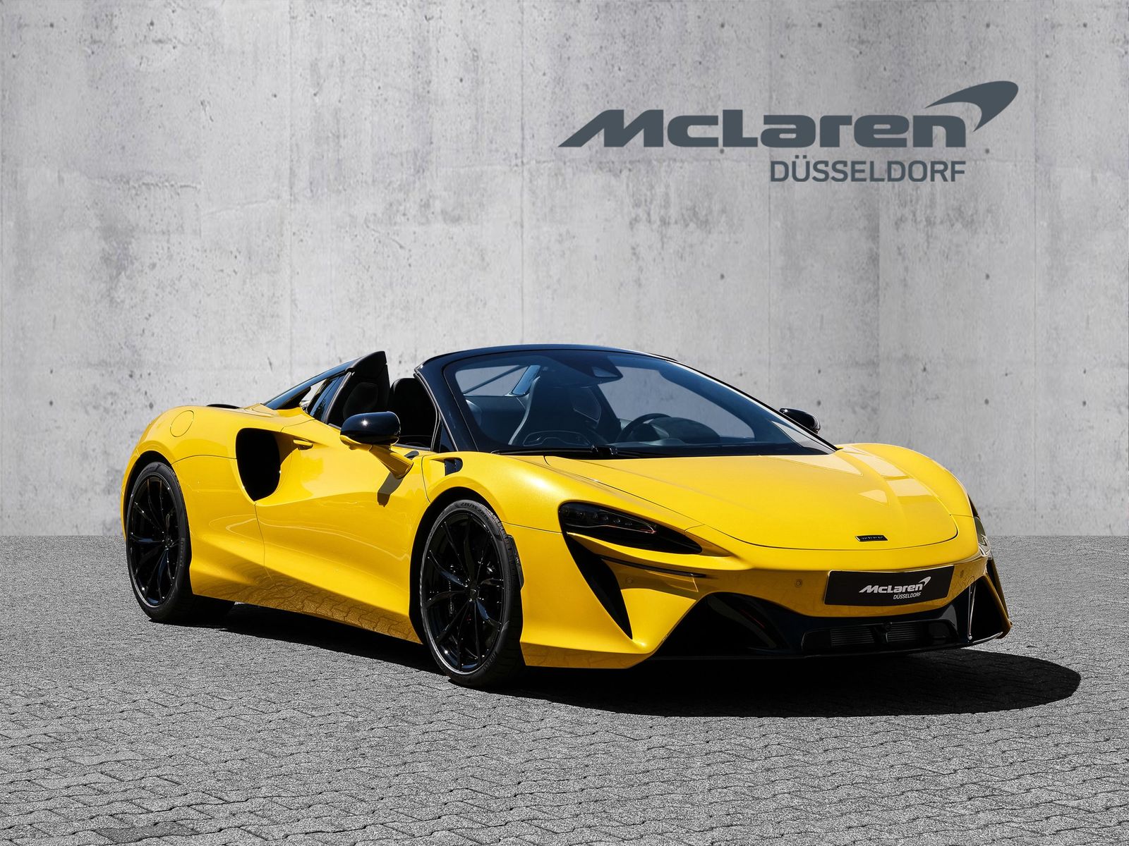 McLaren Artura Spider Performance, Black Pack, Sport Exh