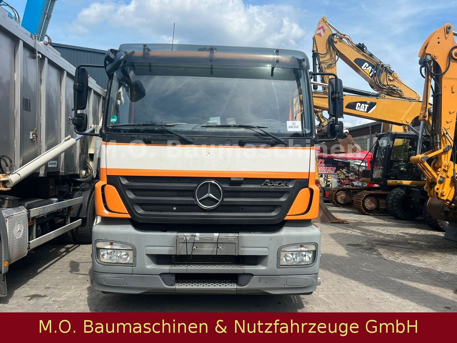 Fahrzeugabbildung Mercedes-Benz Axor 1829 / Euro 5 /Tierkörpertransporter Loosen