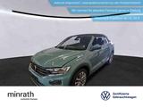 Volkswagen T-Roc Cabriolet 1.5 TSI R-Line APP+DAB+AHK+VIRT - mit Benzin-Antrieb: Grün, Scheckheftgepflegt, Cabrio