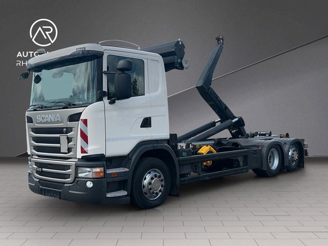 Scania G 410 / 6x2 Abrollkipper/Lift/Lenk / MEILLER*