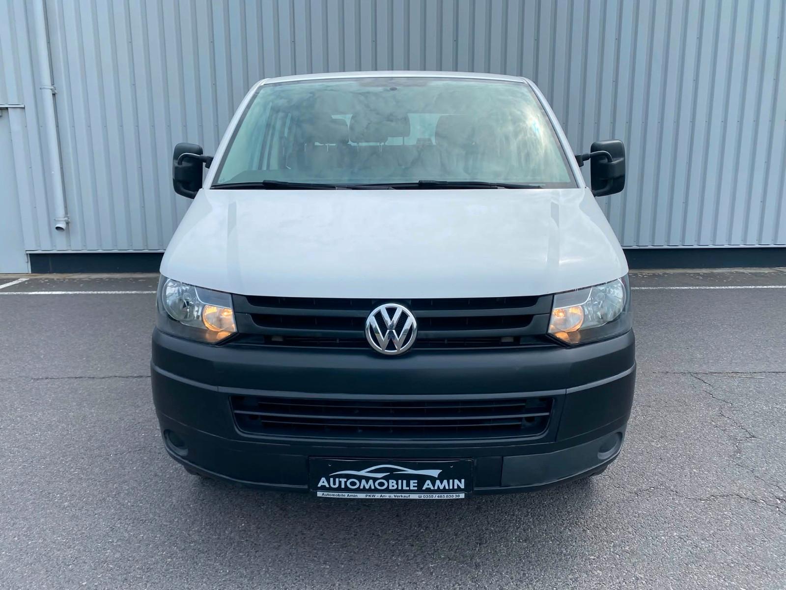 Volkswagen T5 Pritsche Doppelkabine Klima Sitzhzg 1.Hand