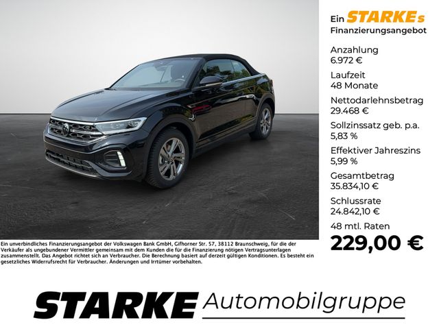 Volkswagen T-Roc Cabriolet 1.5 TSI DSG R-Line  AHK Navi LED