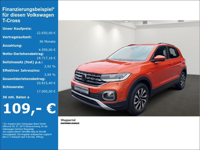 Volkswagen T-Cross 1.5 TSI Life DSG LED NAVI SHZ PDC LM ZV 