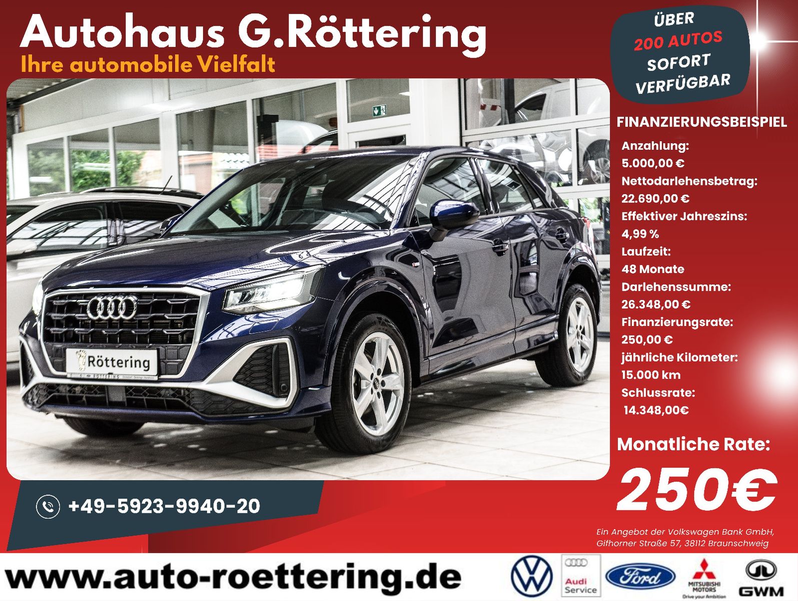 Fahrzeugabbildung Audi Q2 35 TFSI S line 1.5 S-Tronic LED+KAM+VIRTUAL