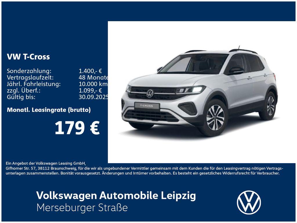 T-Cross ENERGY 1.0 TSI 70 kW RFK*LWS*GJR