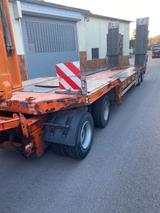 Müller-Mitteltal TT 40 Profi mit einseitigem absenkbarem Tiefbett - Motorradanhänger Absenkbar