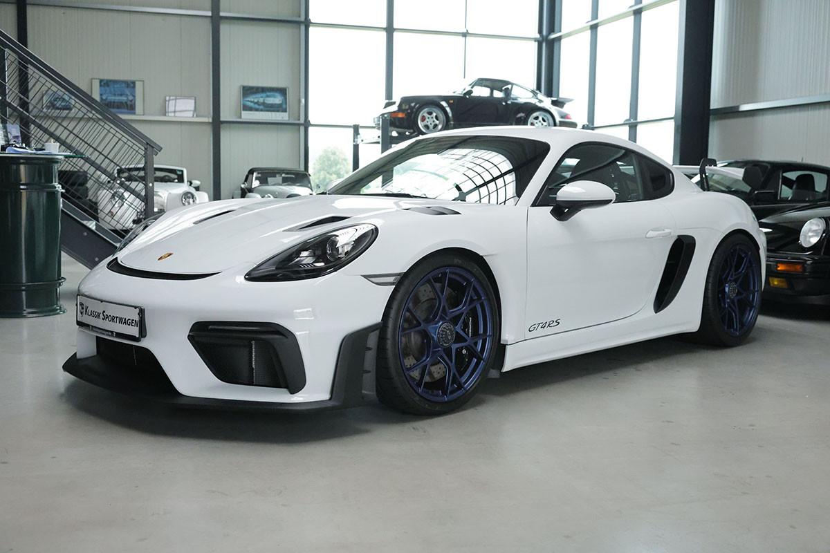 Porsche Cayman GT4 RS, neuwertig, 1. Hand, Garantie