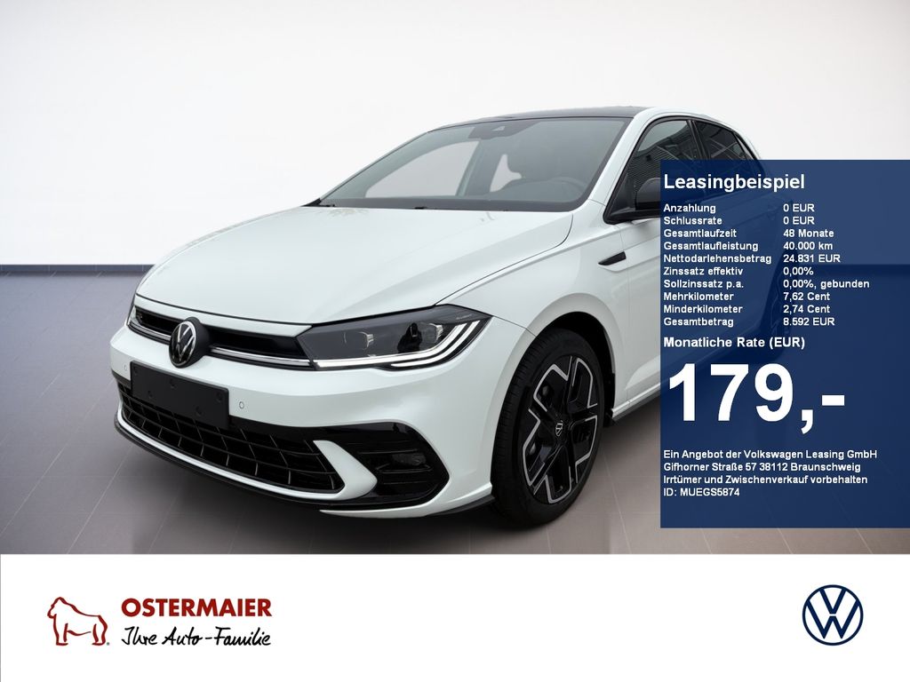 Volkswagen Polo R-Line 1.0TSI 95PS 5-Gang IQ.LIGHT,17''ALU,