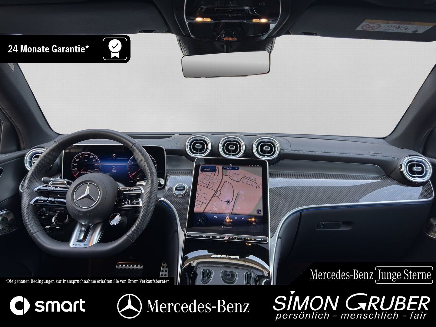 Fahrzeugabbildung Mercedes-Benz GLC 43 4M Coupé AMG Standhzg HUD Nappa Burm AHK
