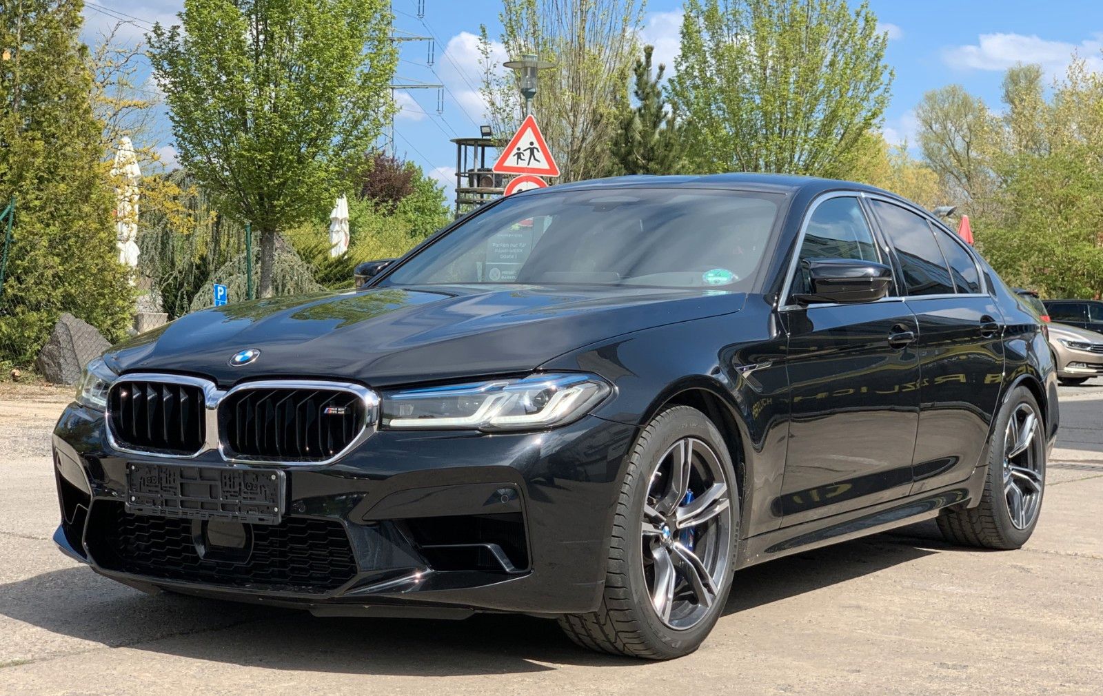 BMW M5 B&amp;W CARBONDACH HUD LASER MULTISITZ SOFTCLOSE