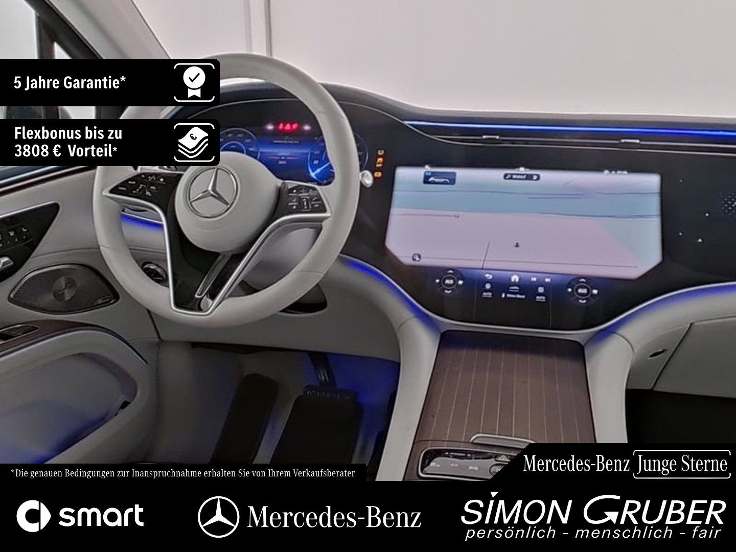 Fahrzeugabbildung Mercedes-Benz EQS 580 4M AMG Business Class  Exklusiv Nappa 7S