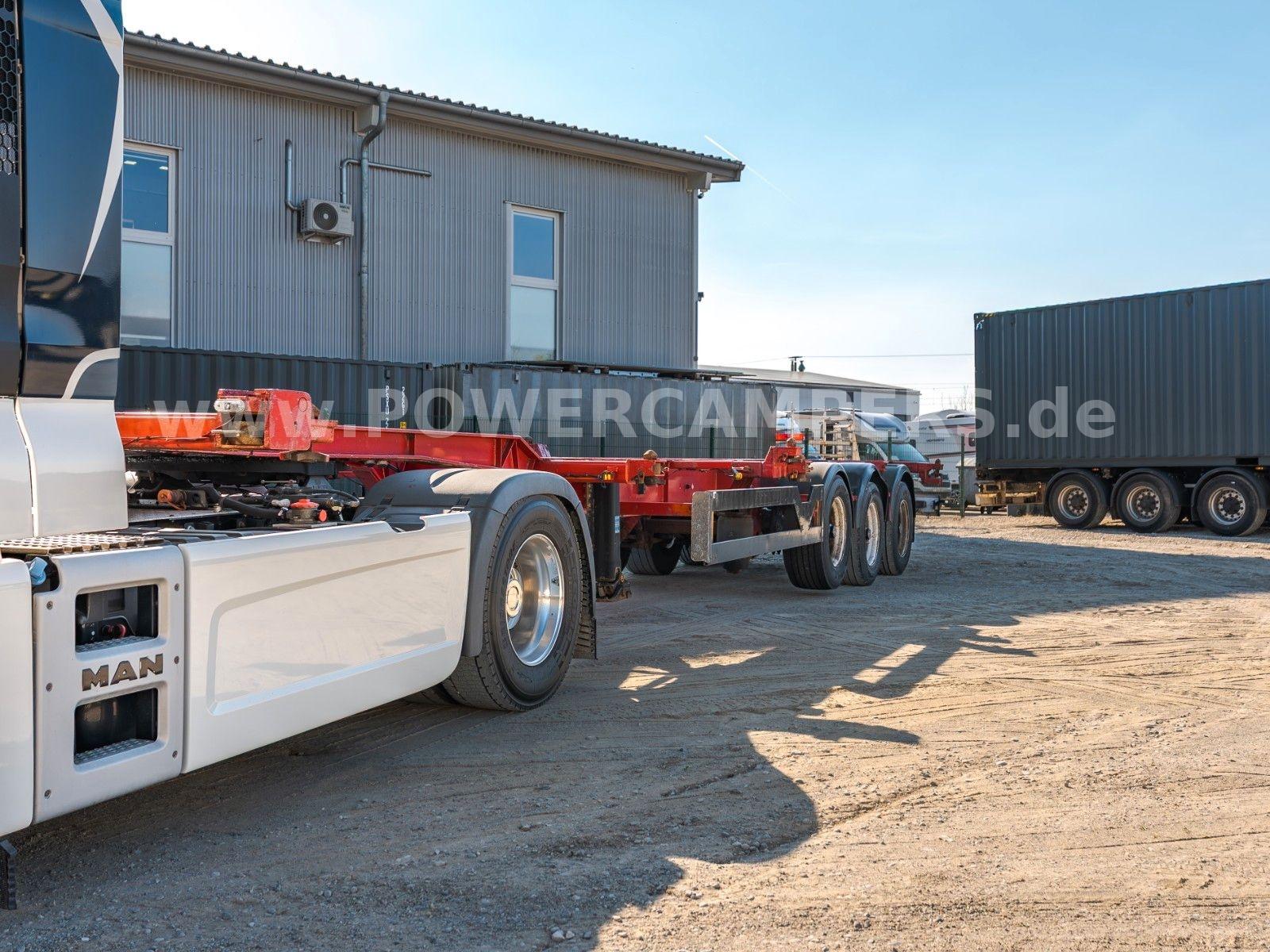 Schwarzmüller SC3/E Container-Chassis 40 ft / 2x20 | Liftachse