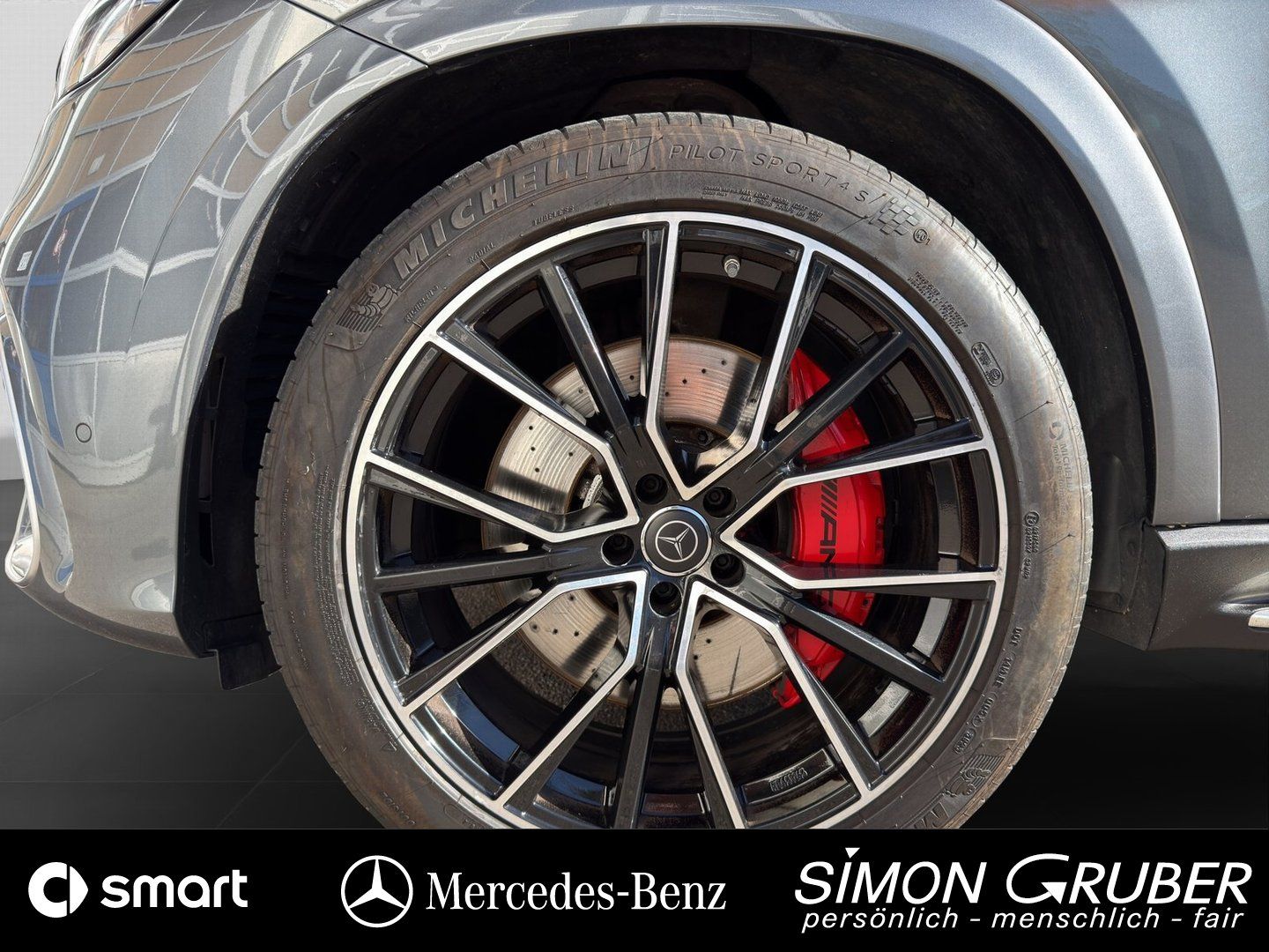 Fahrzeugabbildung Mercedes-Benz GLE 63 S 4M Coupé Pano AHK Burmester Drivers 360