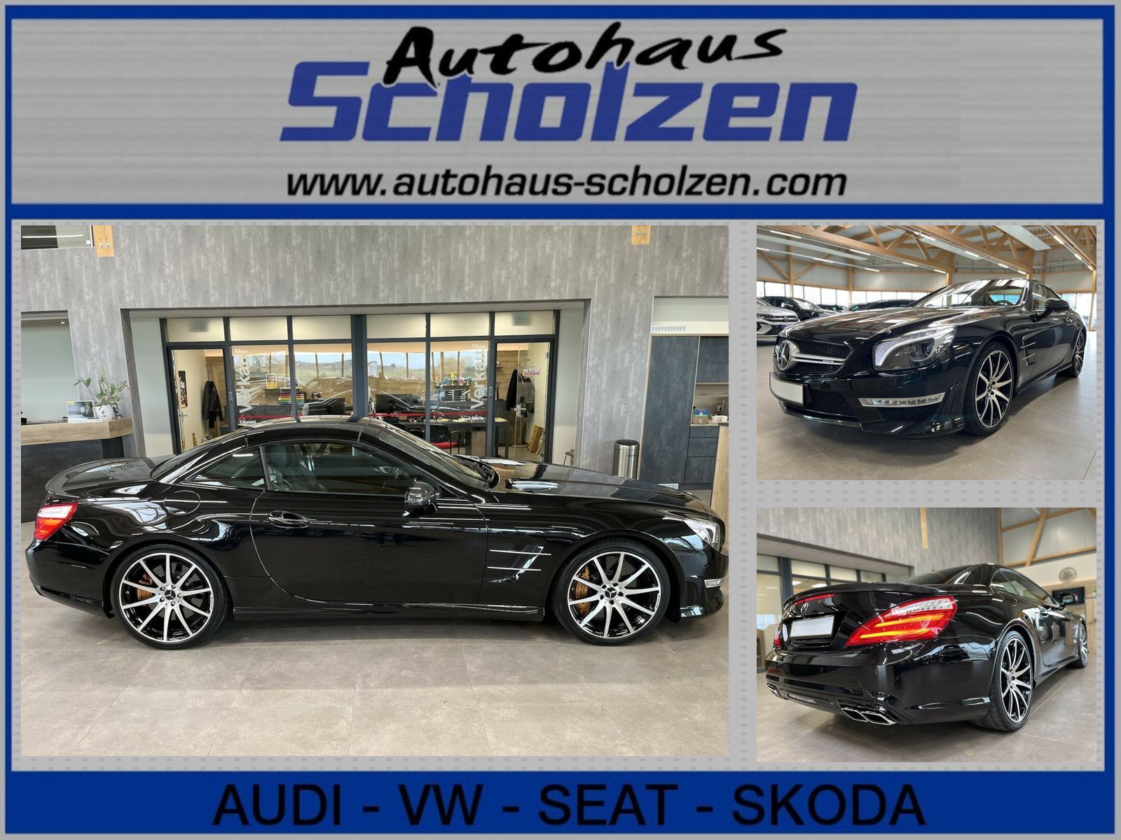 MERCEDES-BENZ SL 63 AMG 5,5 V8 Carbon B&amp;O Keramik Leder Excl.
