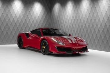 488 Pista RED/BLACK CARBON LIFTING SYSTEM