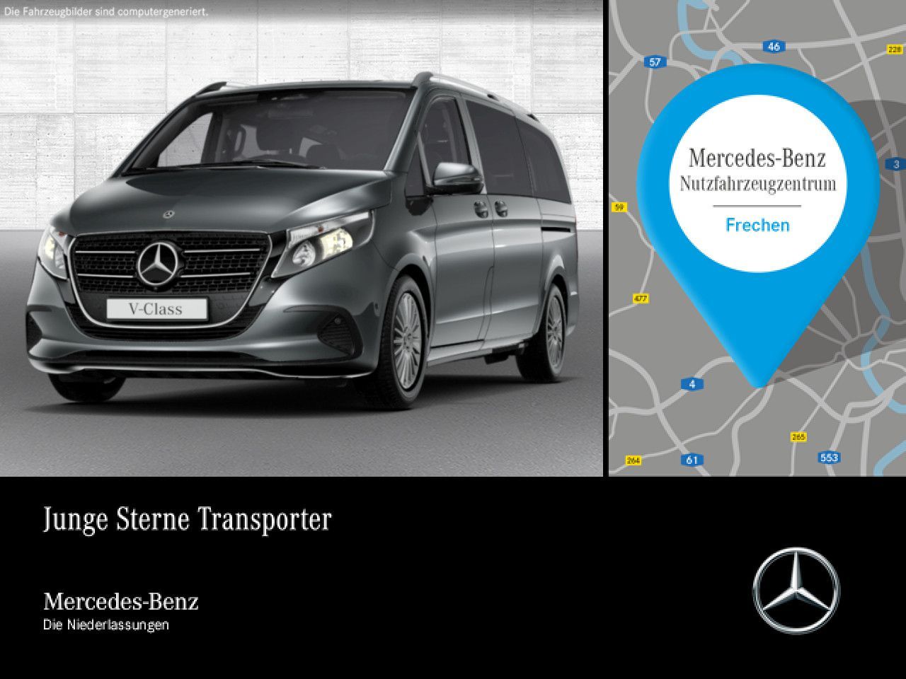 MERCEDES-BENZ V 220 d Lang 9G+AHK+DIS+Klima+SitzHZ