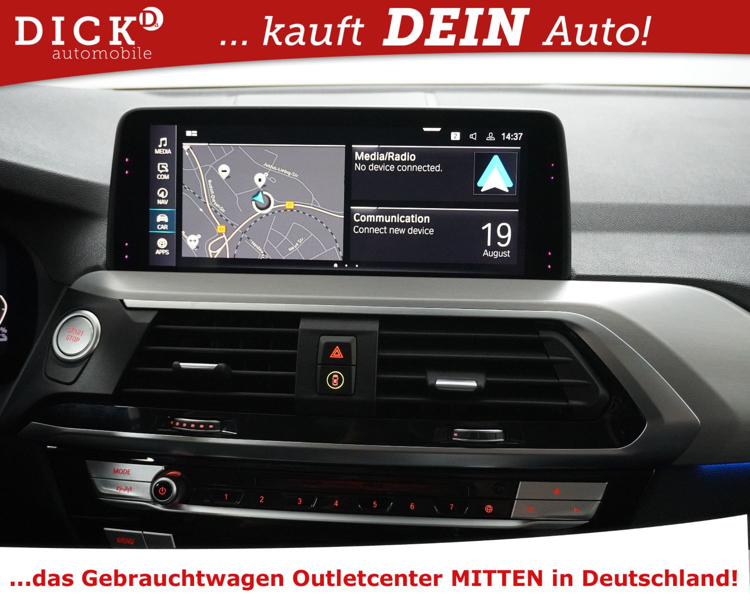 Fahrzeugabbildung BMW X3 xD 30e xLine Sport PANO+360+HEAD+VIRTU+H&K+MF
