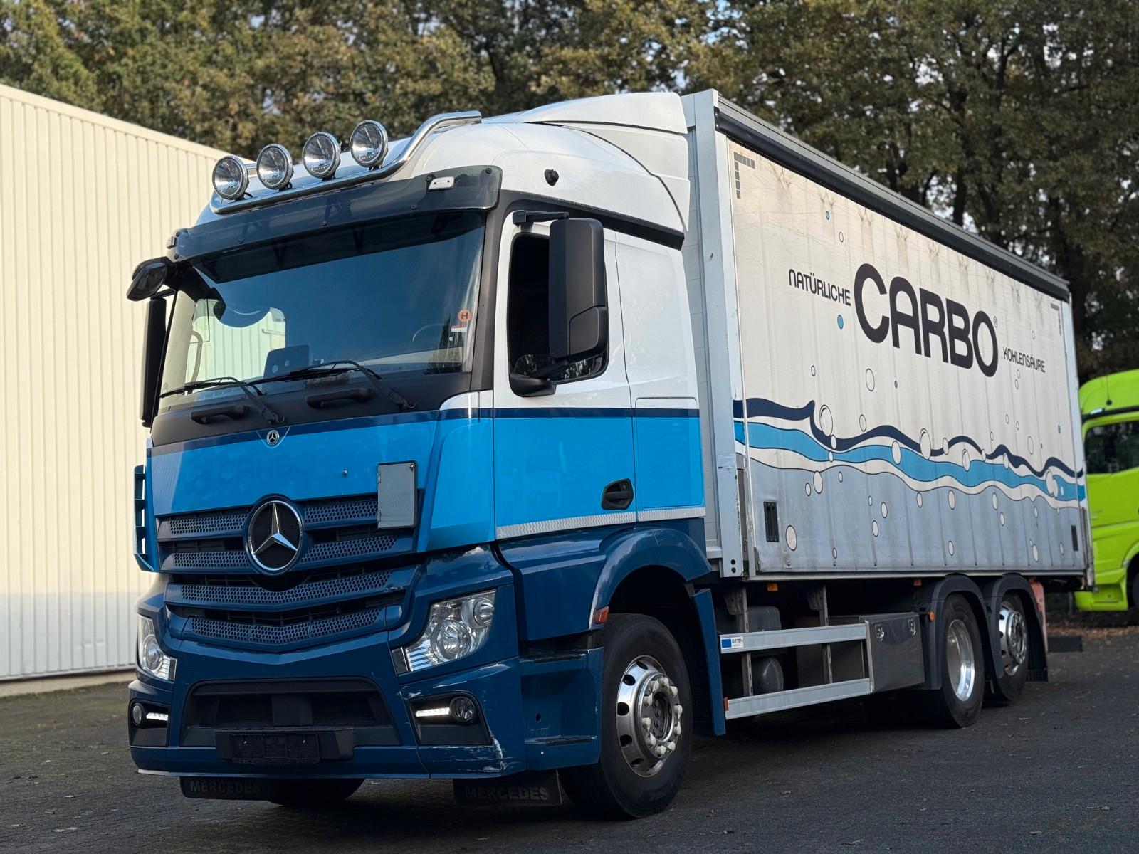 Mercedes-Benz Actros 2546 L ADR Lenkachse Pritsche Getränke