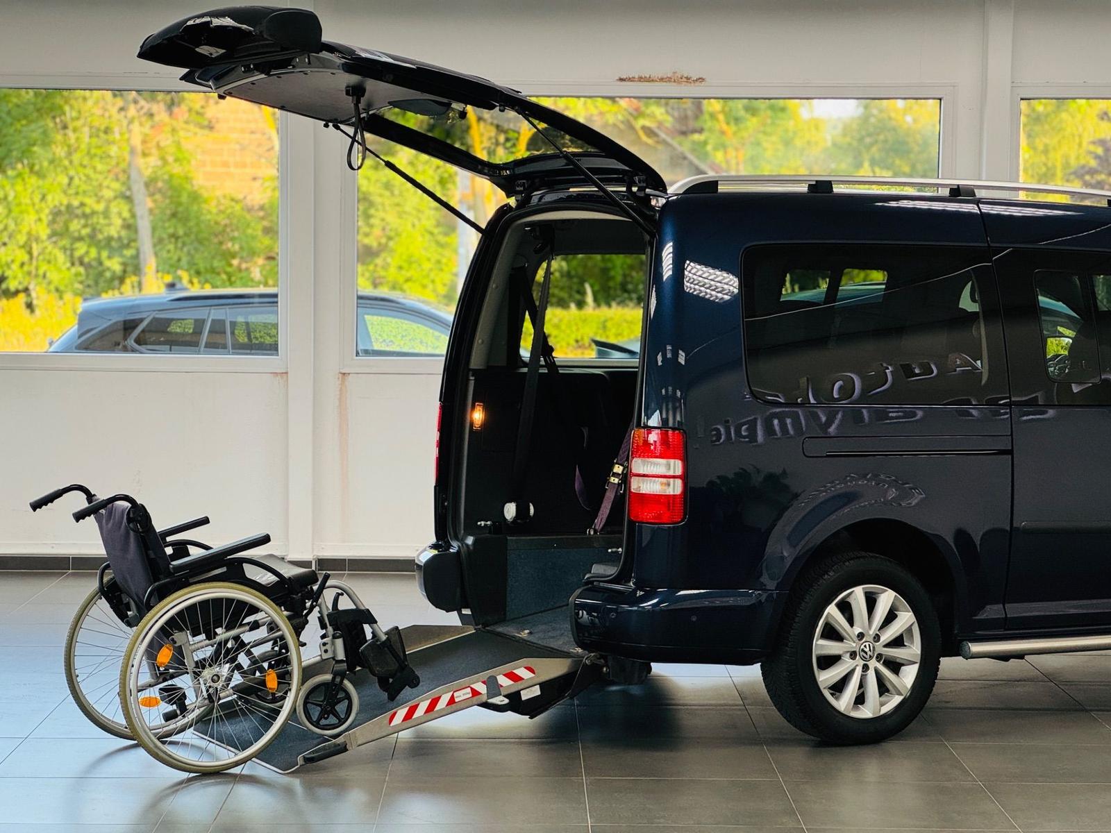 Volkswagen Caddy Maxi DSG Highline Rollstuhlgerecht-Rampe