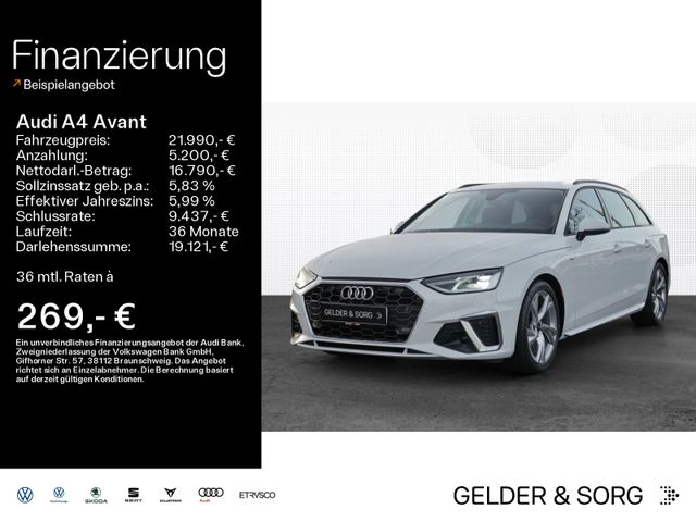 Audi A4 Avant 30 TDI  S line AHK*Navi*GRA*LED*Virtual