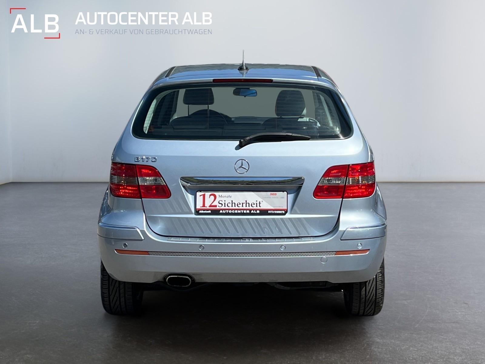 Mercedes-Benz B170 2006 — engine 1.699 cm³, 116 HP (85kW)