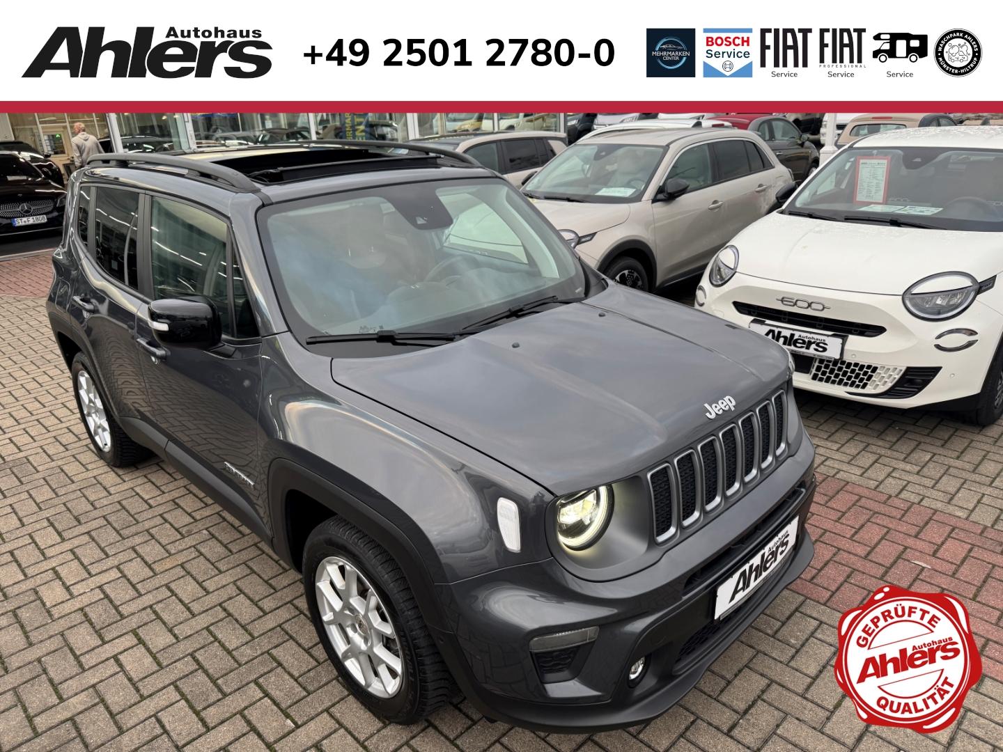 Jeep Renegade Limited+SCHIEBEDACH+LED+NAVI+ACC+SHZ+LH