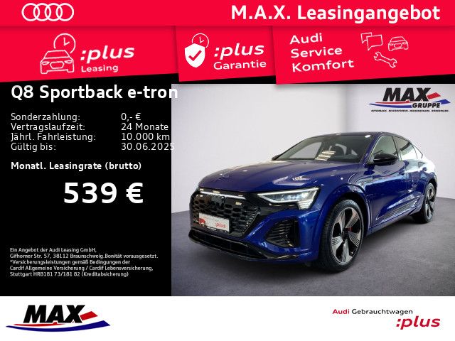 Q8 Sportback e-tron S-LINE QUATTRO +LED+AHK+HUD+