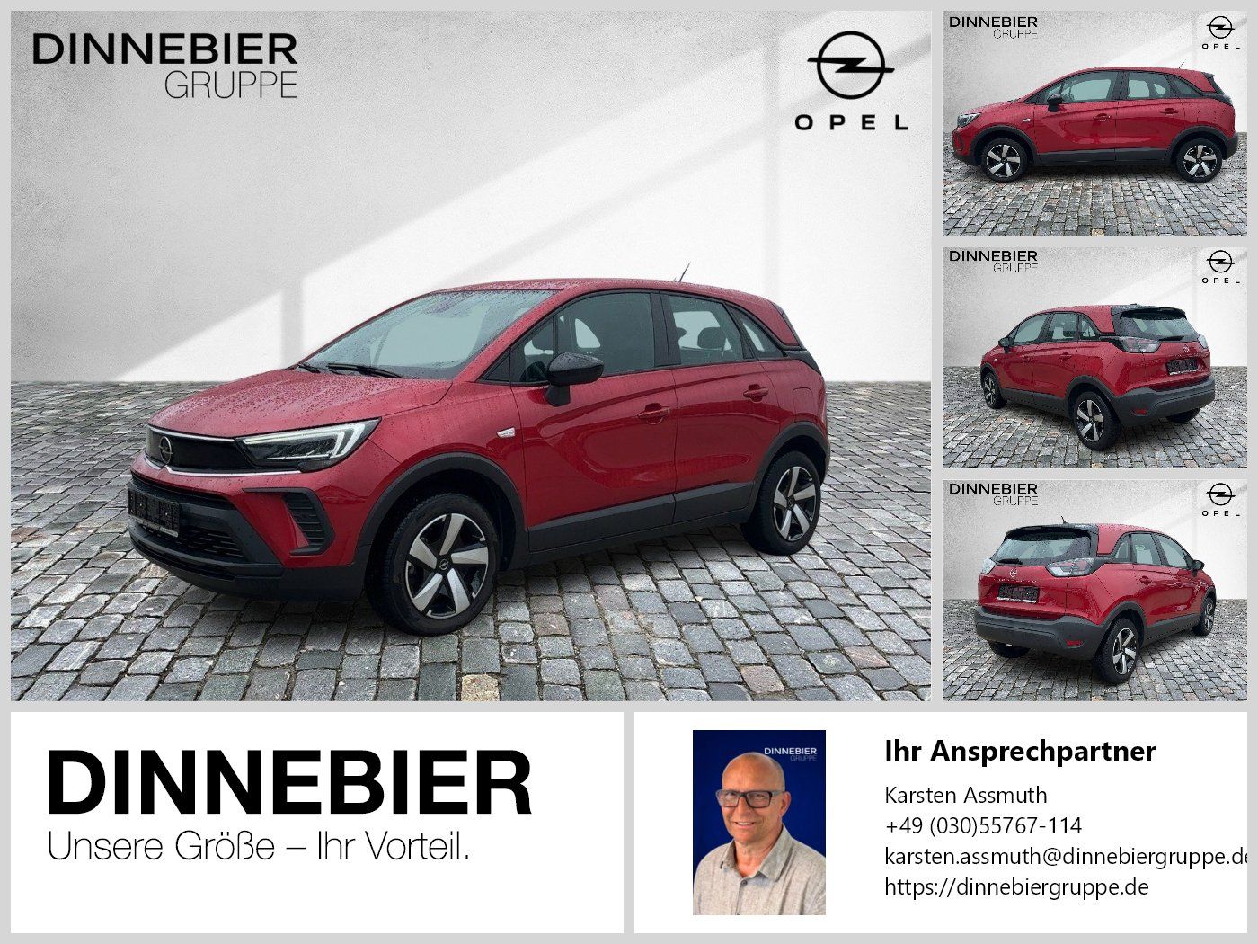 Opel Crossland 1.2 Enjoy LED+Kamera+Winterpaket