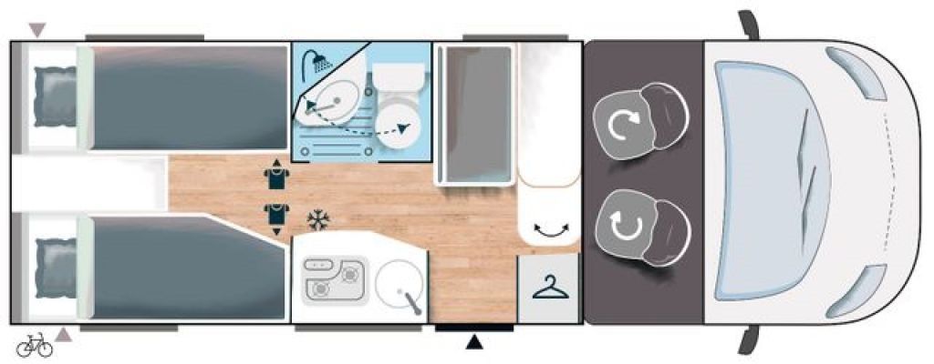 Fahrzeugabbildung Chausson S697GA Sport Line Zub,Connect,Arctic,Safety Pake