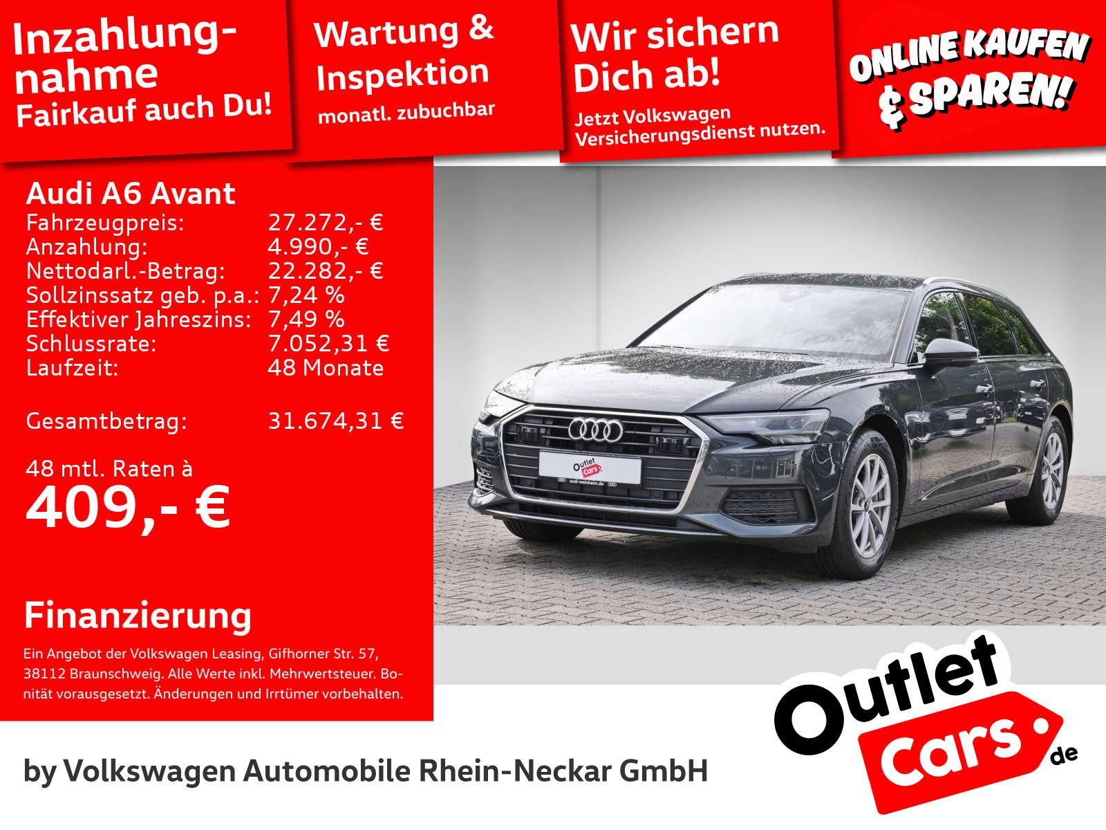 Audi A6 Avant 40 TDI S-tronic LED Kamera Akustik ACC
