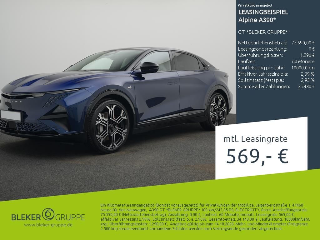 Alpine A390 GT *BLEKER GRUPPE*