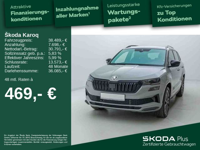 Skoda Karoq Sportline 2,0 TSI 4x4*Matrix*Kessy*PDC