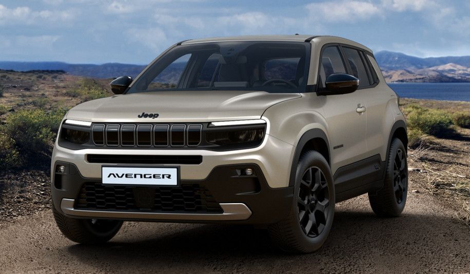 Jeep Avenger Black Edition Winterpaket Infotainment