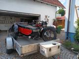 NSU 501 T Blockmodell mit Beiwagen Dessauer  